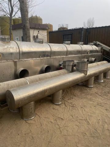 出售0.6米*8米流化床干燥机 二手干燥