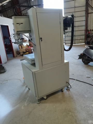 浩达二手半自动丝印机5070台面转让