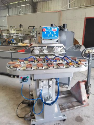 出售二手斜臂丝印机，移印机，丝印机，无纺