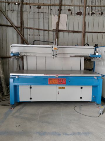 出售二手丝印机，斜臂丝印机大小台面规格都