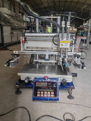 二手小型台式丝印机3050台面，二箱电带