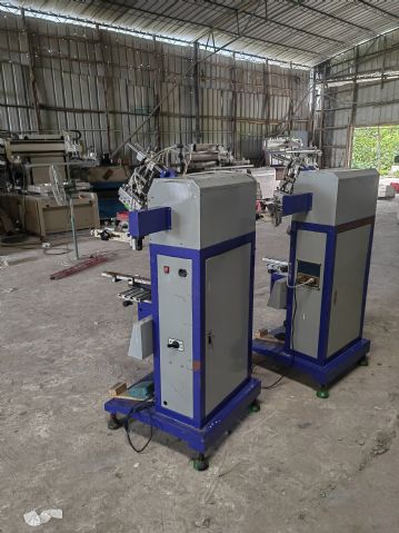 平曲两用滚印机250行程，奶茶杯丝印机低