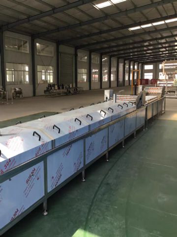 二手气泡清洗机机，秋葵水浴清洗设备，漂烫