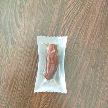 二手烤肠肉粒肠拉伸膜真空包装机，每小时可