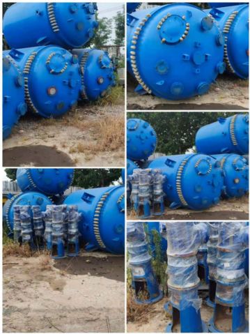 转让多台搪瓷反应釜多台型号齐全