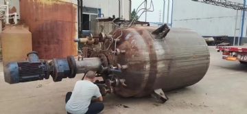 转让2台5立方不锈钢316材质的高压反应