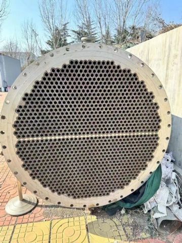 转让二手九成新520平方列管式冷凝器一台