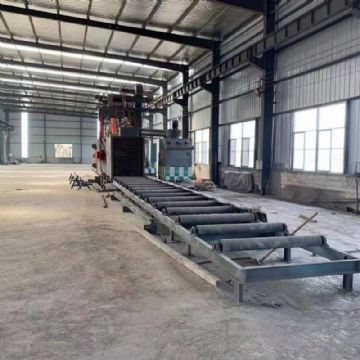 二手1520通过式抛丸机 喷砂机 钢结构