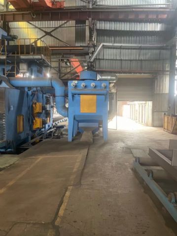 转让1622钢结构抛丸机 通过式抛丸机