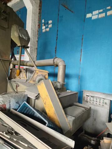 800*400履带通过式抛丸机喷砂机二手