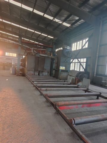 出售各型号通过式抛丸机喷砂机二手抛丸机