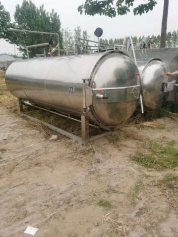 转让2.2立方全自动双层杀菌锅 高压灭菌