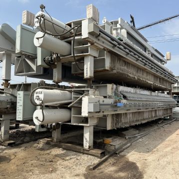 现货多台500平方隔膜压滤机 二手500