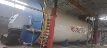 出售二手1200万大卡燃气导热油锅炉