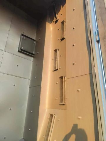 低价出售抛丸机宽两米五，高四米五，双钩两