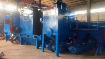 宽一米，高两米，钢结构专用通过抛丸机低价