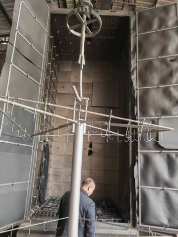 宽两米高四米，吊钩式抛丸机需要联系