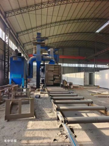 钢结构抛丸机低宽一米八，高两米七，低价出