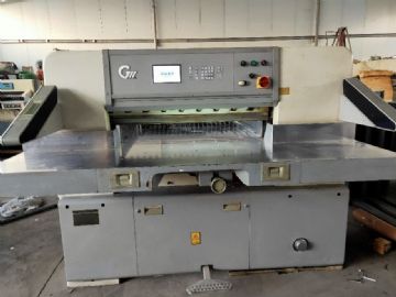 转让920对开国望双轨程控切纸机一台