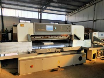 转让大鹏1620双轨伺服程控切纸机一台