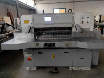 大鹏920双轨涡轮程控切纸机，成色好