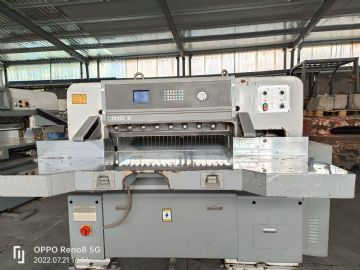 转让2014年大鹏920伺服程控切纸机一