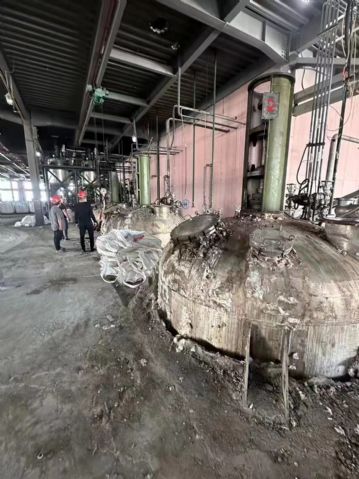 转让多台25方内外盘管不锈钢反应釜