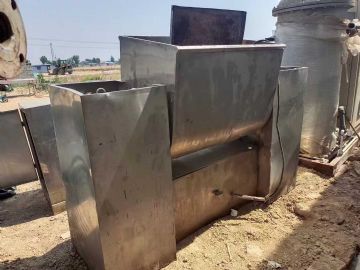 转让二手不锈钢槽型混合机，50L-500