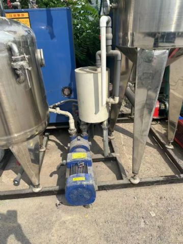 新到精品几乎全新500升单效浓缩蒸发器全