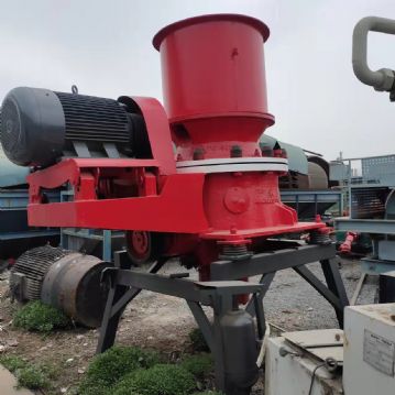 转让二手九成新大宏立100单缸圆锥破碎机