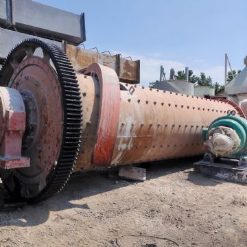 出售二手九成新球磨机,1.83x7米双仓