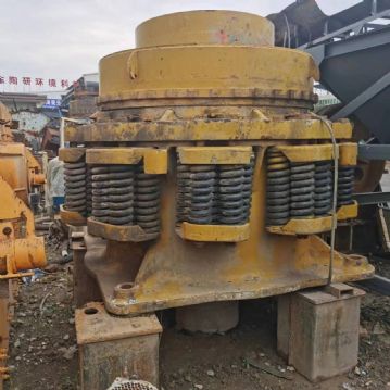 出售二手九成新重睿1200弹簧圆锥破碎机