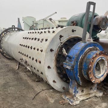 出售二手九成新1.83x7米双仓磨粉球磨