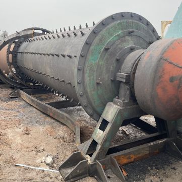 二手九成新1.5x4.5双仓球磨机