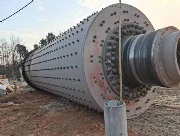 二手九成新鹏飞3.2x9米双仓球磨机