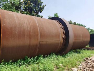 出售二手3.3x52米大型回转窑