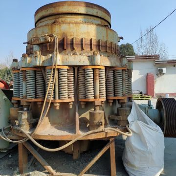 二手九成新双金SJ1400型弹簧圆锥破碎