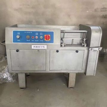 转让二手肉类切丁机 一台350型冻肉切丁