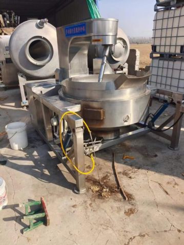 转让二手行星搅拌夹层锅 一台600L燃气