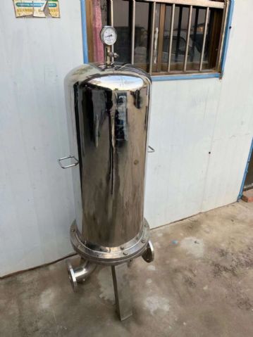 转让二手立式过滤器 一台立式钛棒过滤器