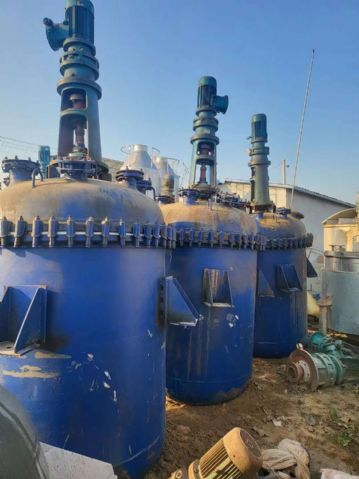 转让二手搪瓷搅拌罐 三台容积2000L江