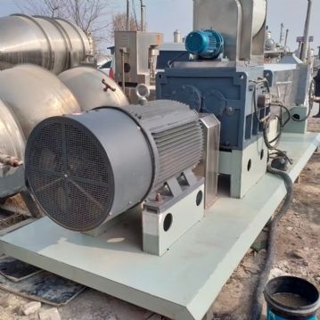 转让二手螺杆膨化机 一套120型东旭亚产