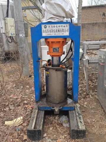 转让二手液压榨油机 一台230型全自动液