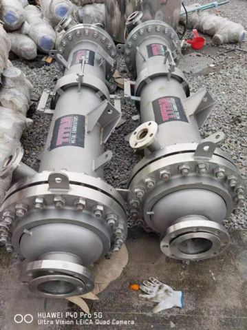 转让二手列管冷凝器 两台15平方材质哈氏