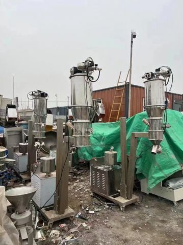 转让二手真空上料机 四台3千瓦移动式真空