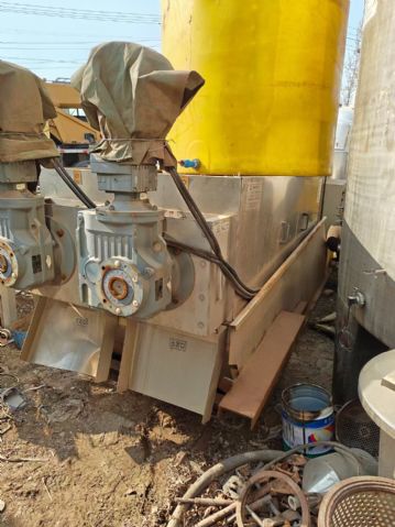 转让二手污泥脱水机 一台402型叠螺式污