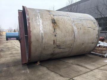 转让二手立式搅拌罐 三台20立方壁厚10