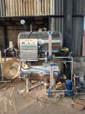 转让二手双层杀菌锅 一套0.55立方电加