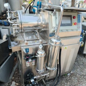 转让二手陶瓷砂磨机 一台容积10L棒块式