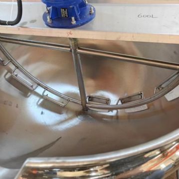 转让二手不锈钢夹层锅 容积300升-60